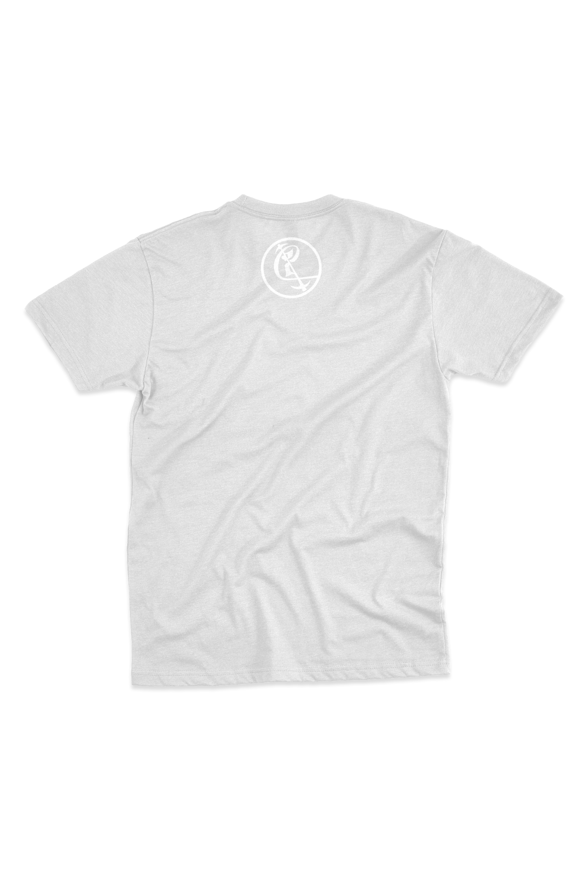 Heather Grey Cultivate Suede Logo T-shirt