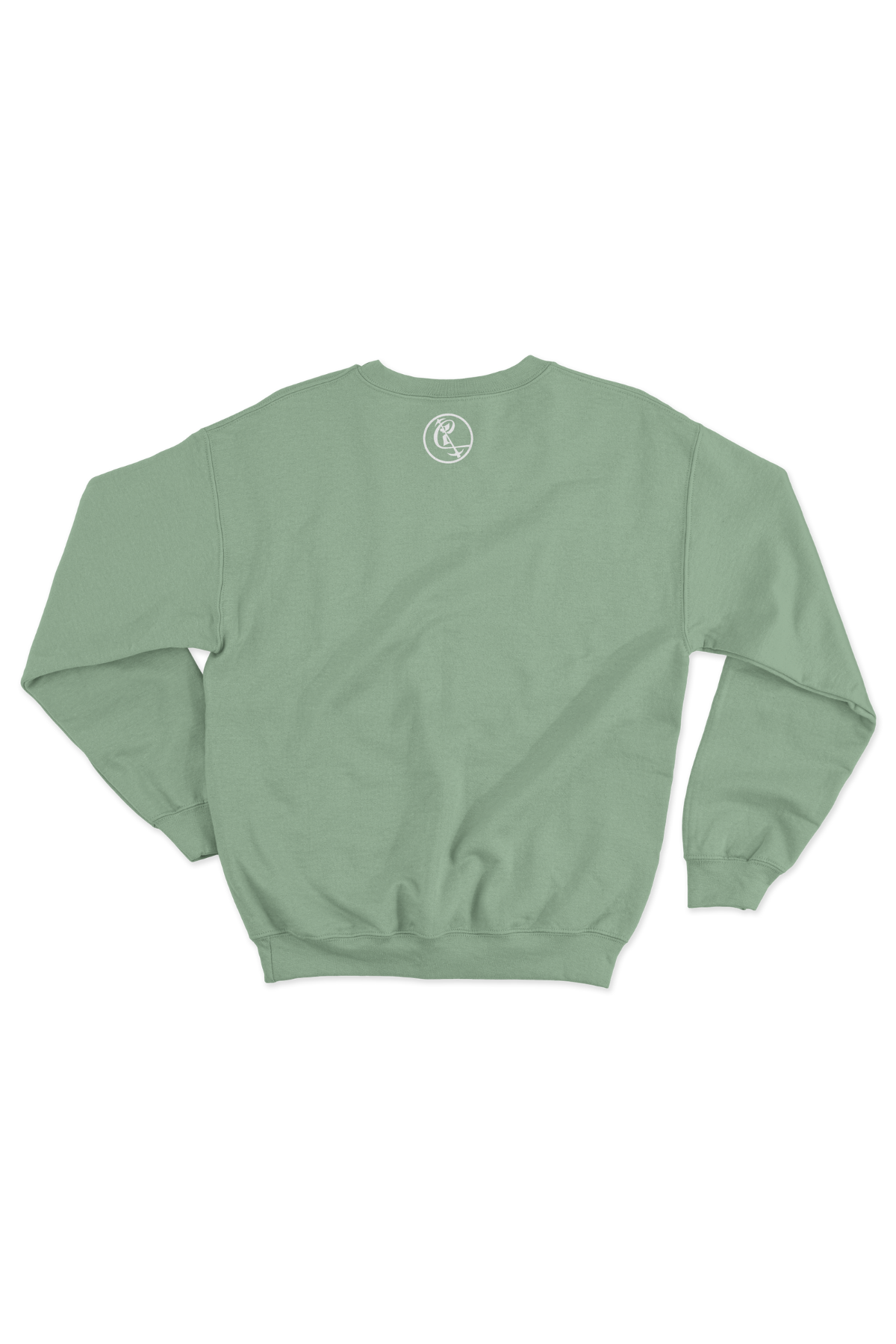 Sage Green Cultivate Suede Logo Sweatshirt