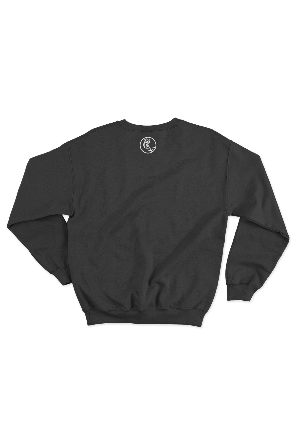 Black Cultivate Suede Logo Sweatshirt