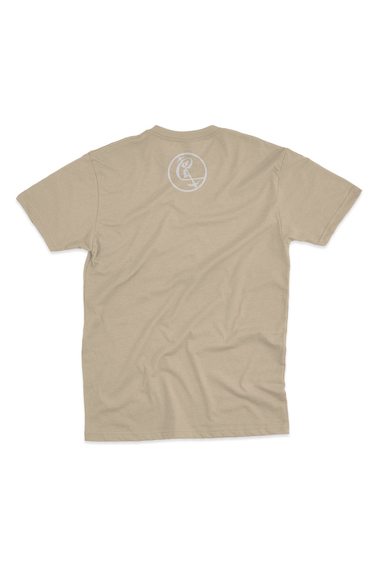 Sandy Brown Cultivate Suede Logo T-shirt