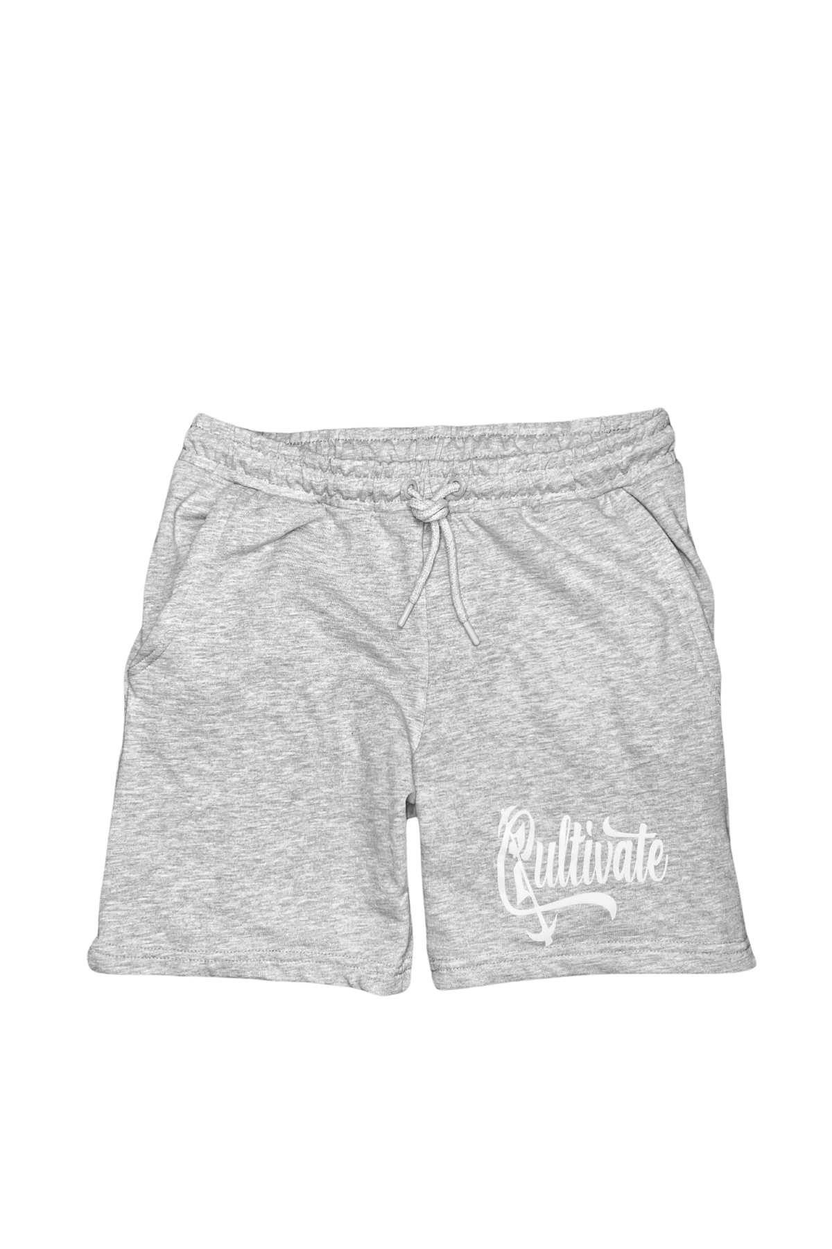 Men's Grey Cultivate Logo Shorts