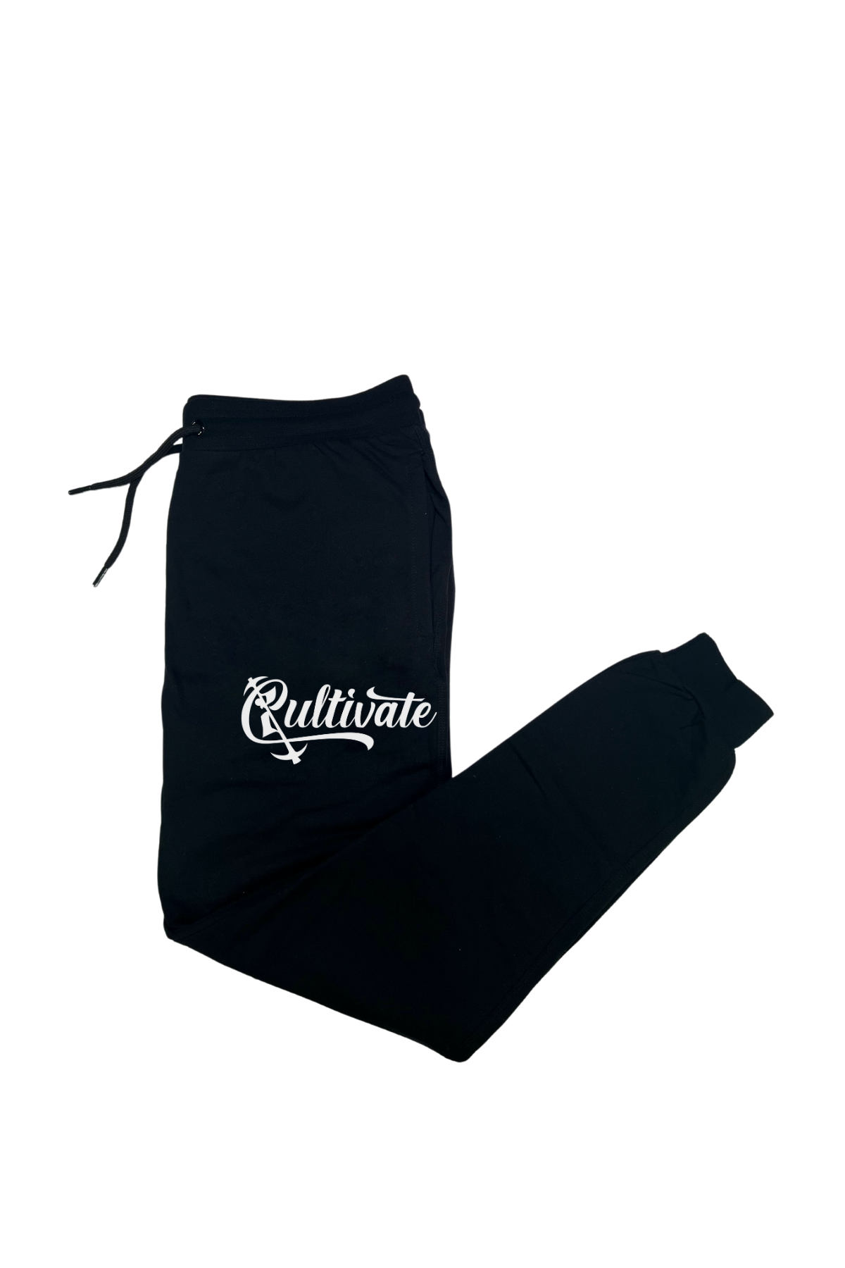 Men's Black Cultivate Logo Joggers