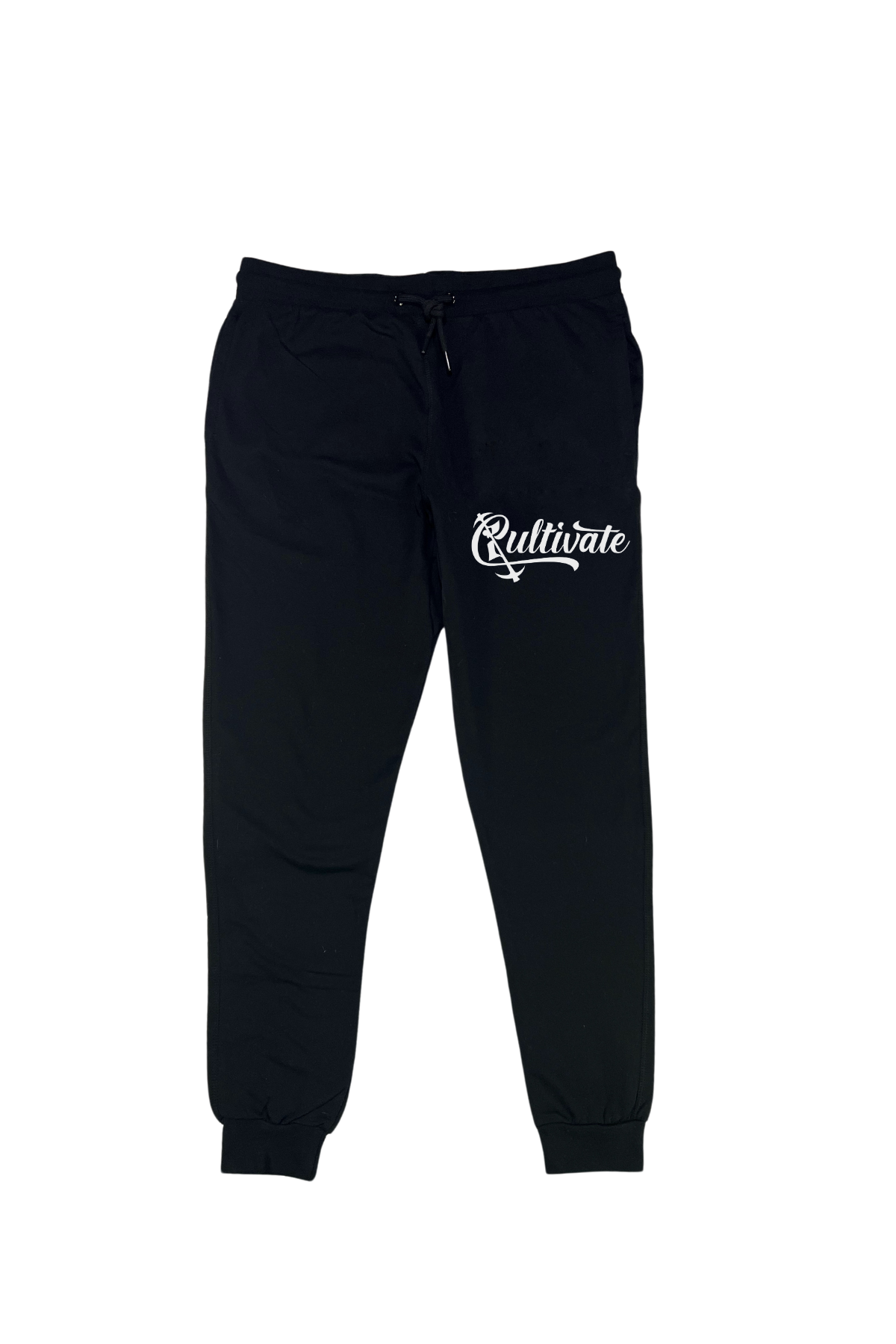 Men's Black Cultivate Logo Joggers